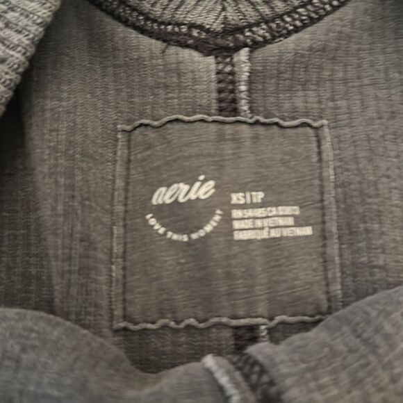 Aerie Oversized Textured Top, SZ XS - Picture 4 of 8